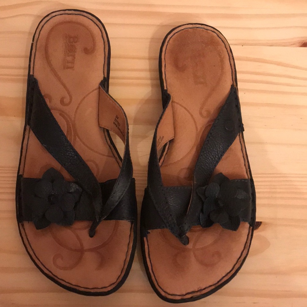 Born leather sandals